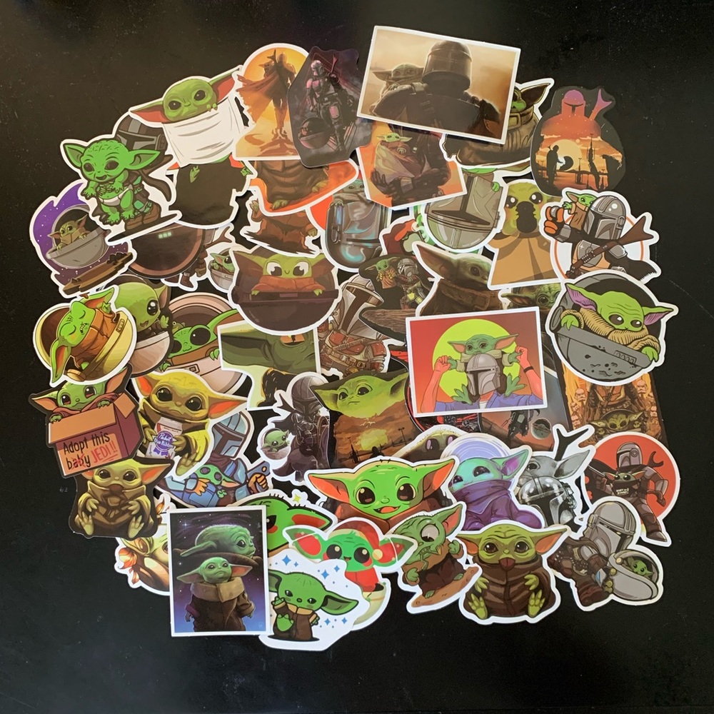 BOGO 50% OFF! 10 Mandalorian stickers
